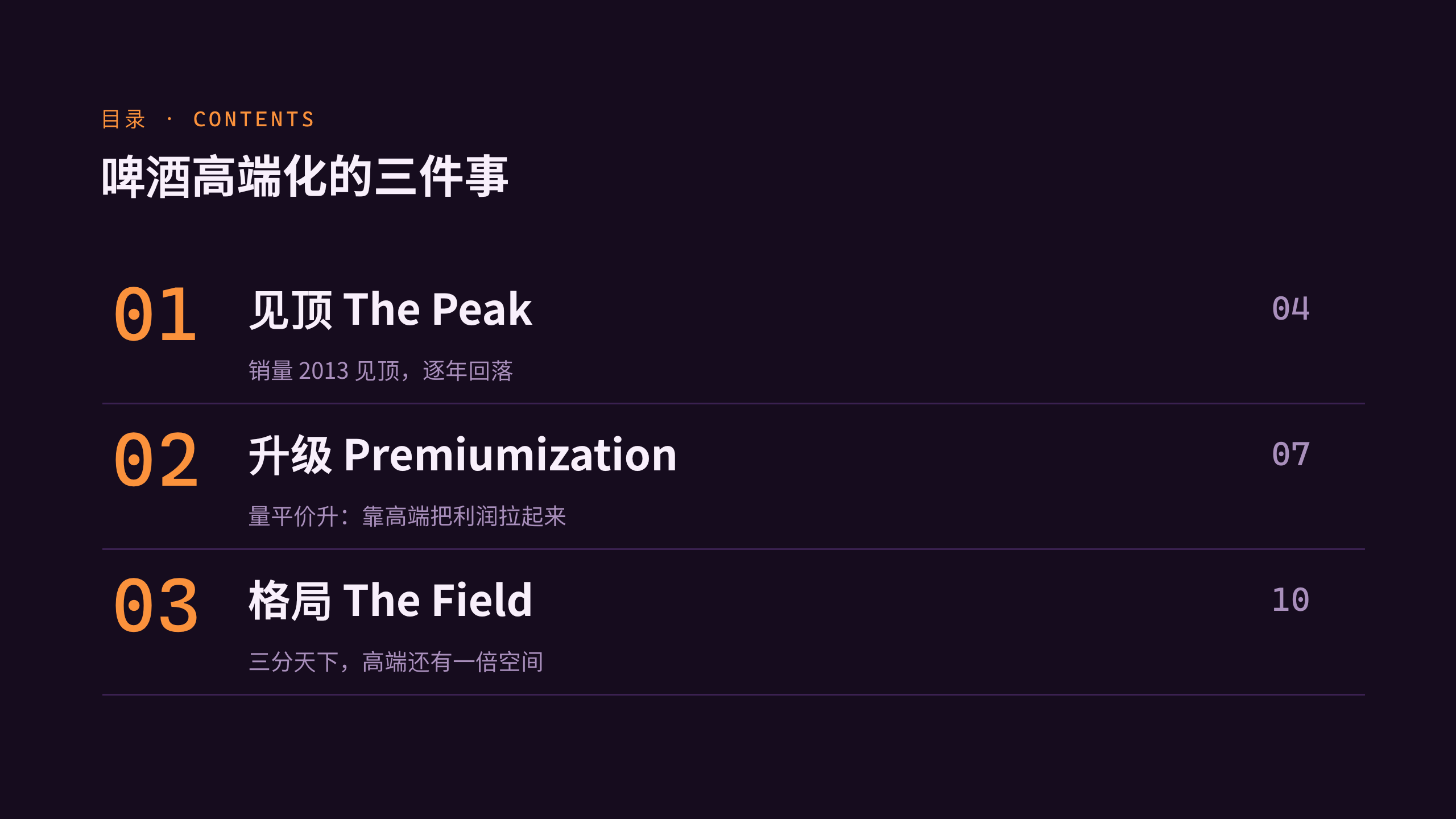 啤酒高端化 / Beer premiumization 第 2 页