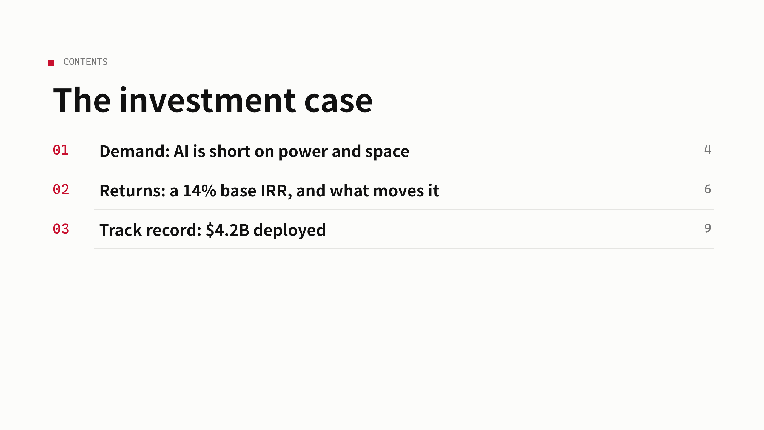 Digital infrastructure / data-center fund 第 2 页