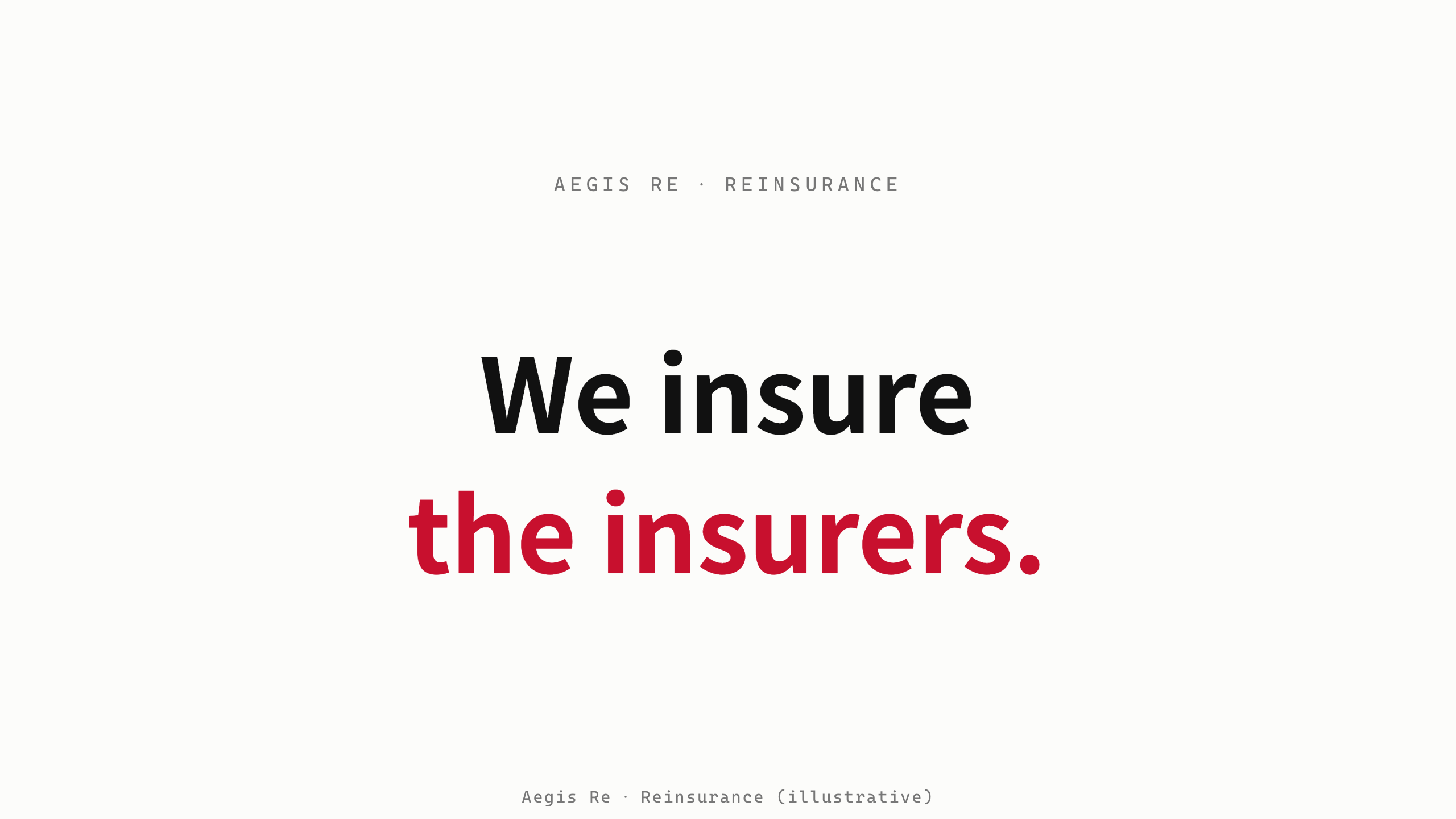 reinsurance / catastrophe risk 第 1 页