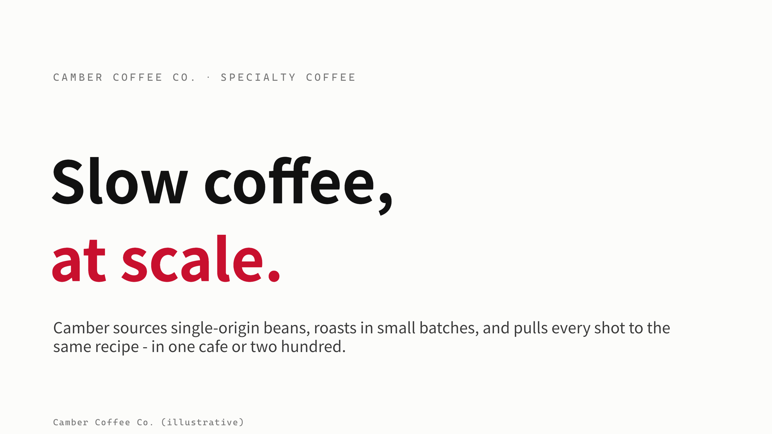Specialty coffee chain 第 1 页